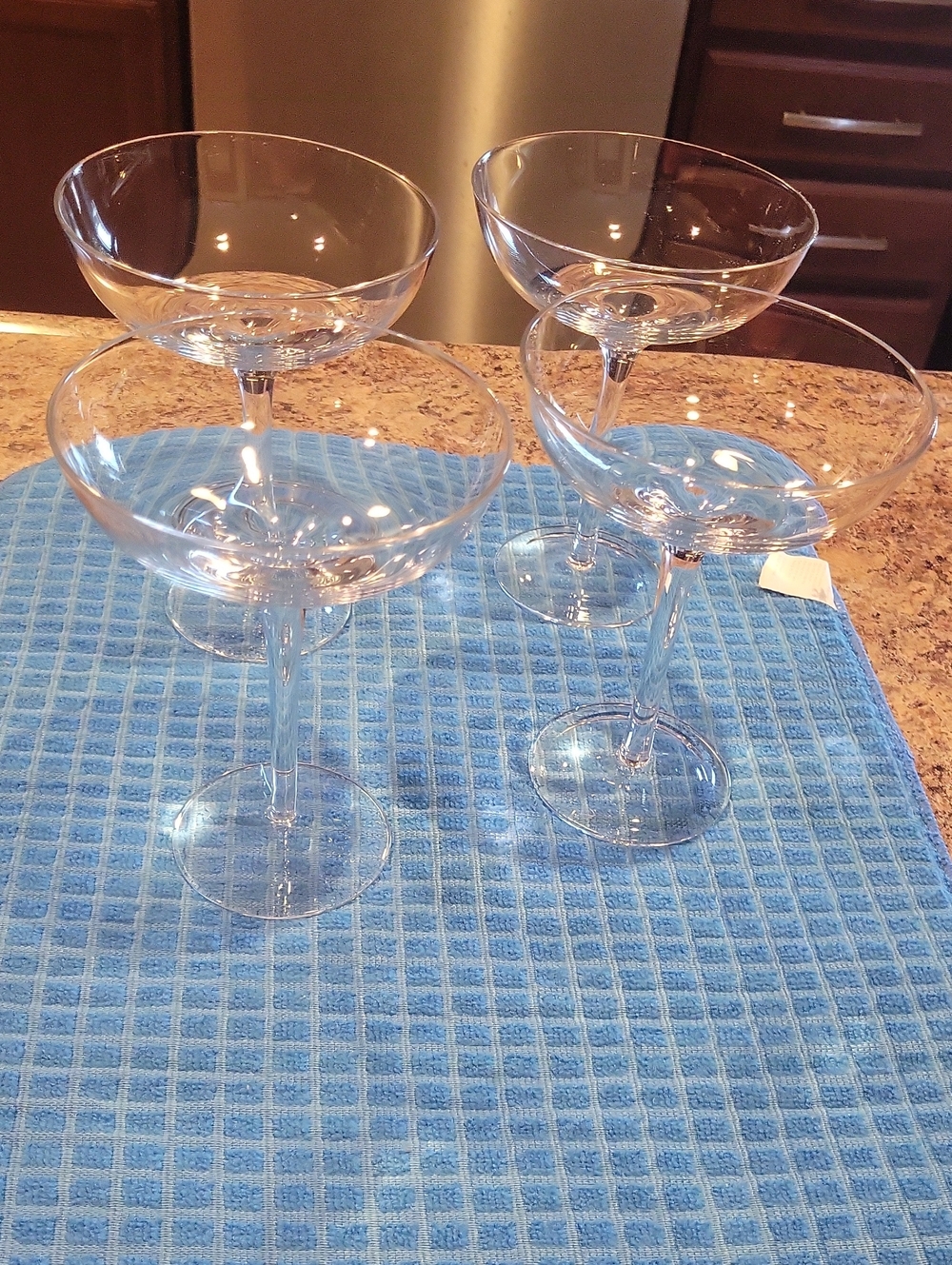 Clear Margarita/cocktail Glasses - Set of 4